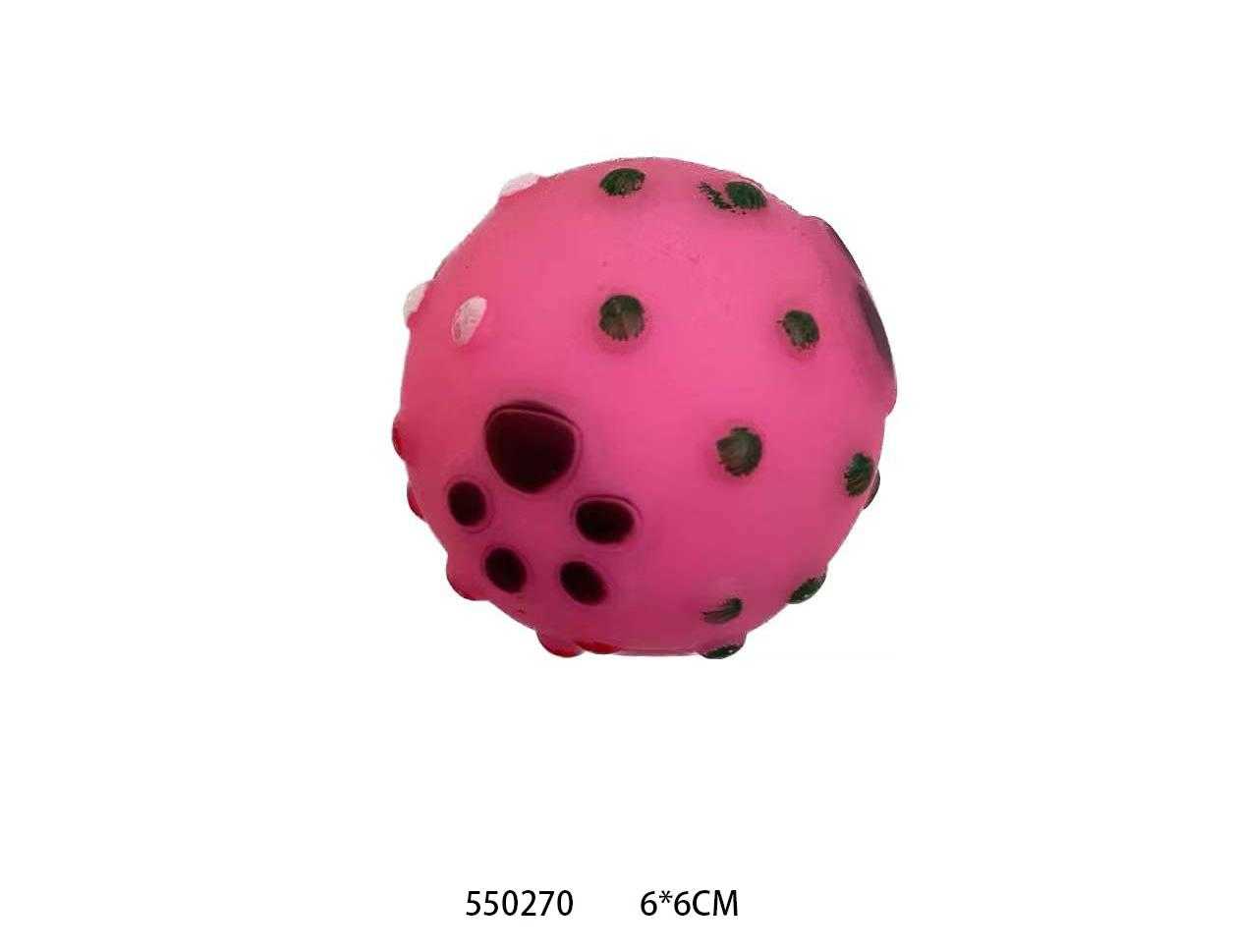 Παιχνίδι σκύλου Latex μπαλάκι - 6x6cm - 12pcs - 550270