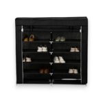 Παπουτσοθήκη υφασμάτινη 5 επιπέδων - T2712 - 801604 - Black