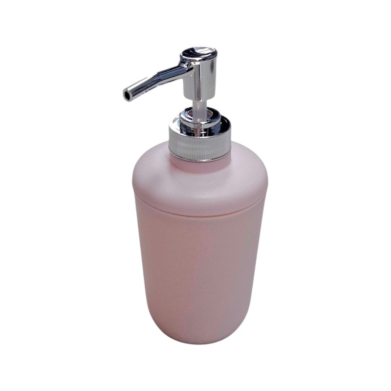 Θήκη κρεμοσάπουνου Dispenser πλαστική - Light Pink - 21649