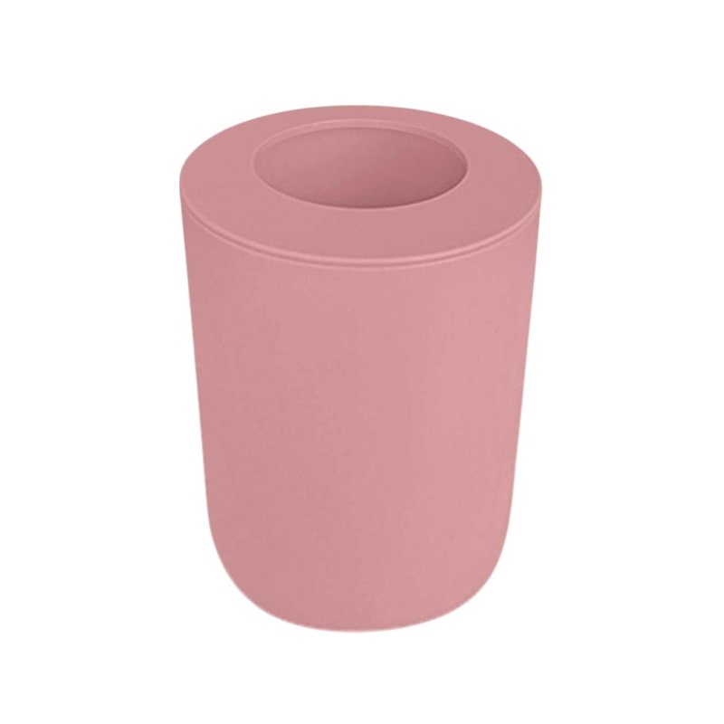 Κάδος απορριμμάτων μπάνιου πλαστικός - Pink - 21755