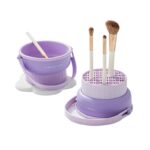 Βάση καθαρισμού και τοποθέτησης πινέλων μακιγιάζ - LD1015 - 292216 - Purple