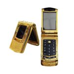 Κινητό τηλέφωνο - V77  - Dual Sim - 812150 - Gold/Diamond